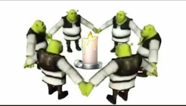 shrek corrente de oração Blank Meme Template