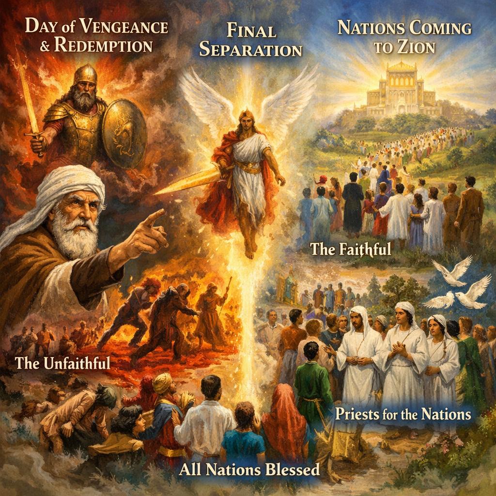 Divine Judgment Against Persistent Evil Isaiah 59 and 63–66 EMPH Blank Meme Template