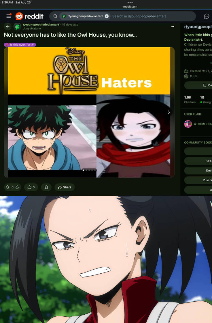 Momo hates what ? Blank Meme Template