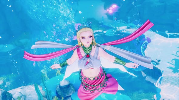 Queen swimming Blank Meme Template