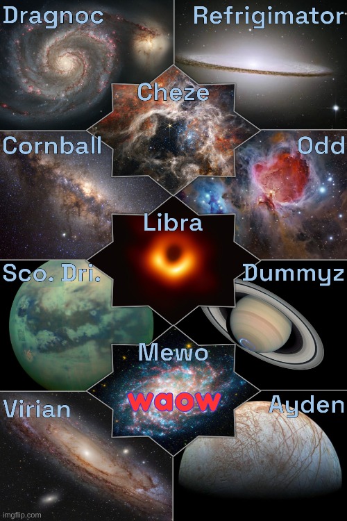 waow | image tagged in space temp extended | made w/ Imgflip meme maker