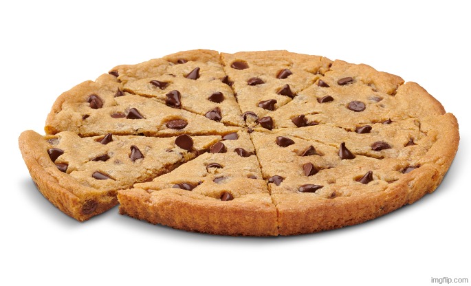 Cookie Pizza | image tagged in cookie pizza | made w/ Imgflip meme maker