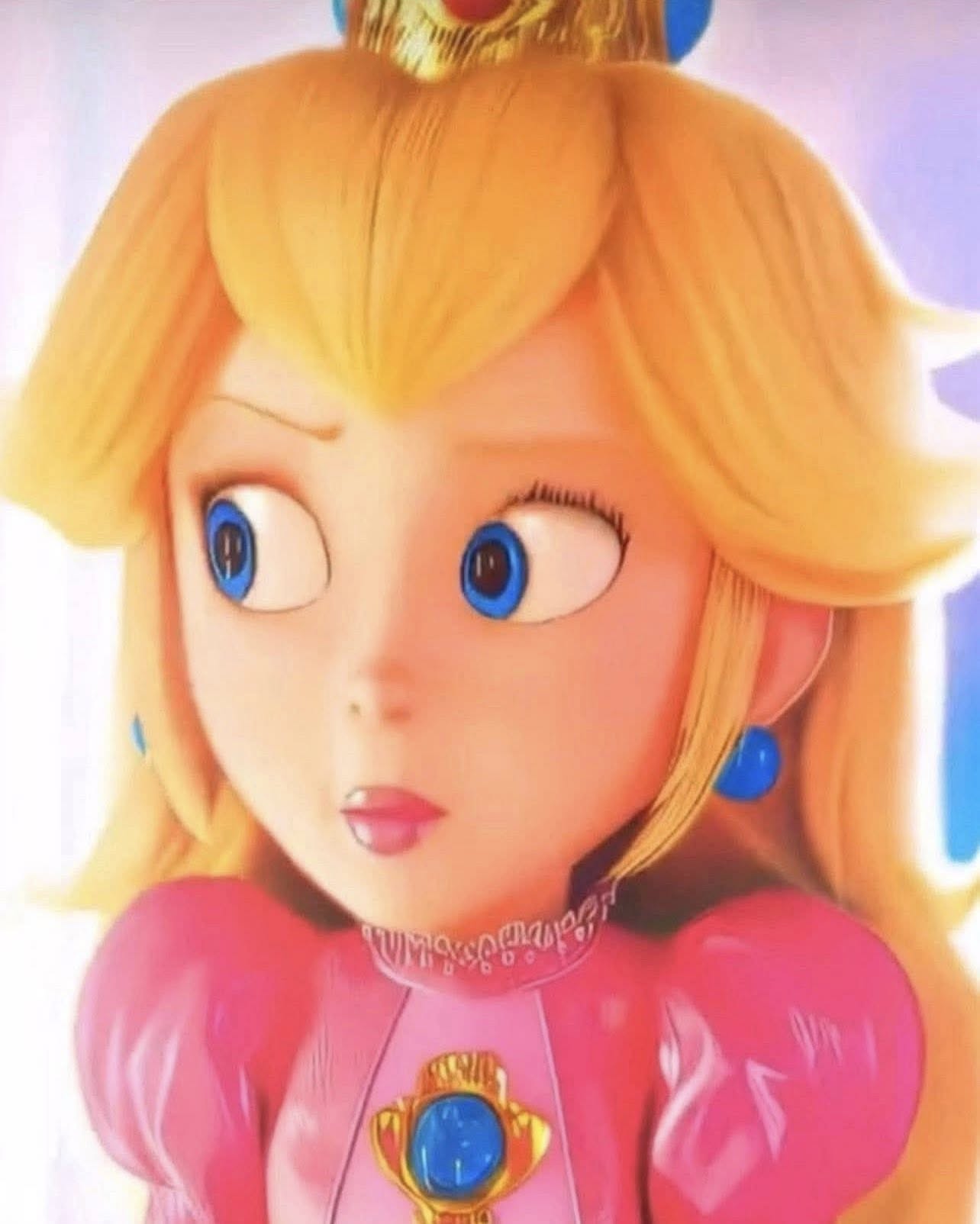 Princess Peach Blank Meme Template