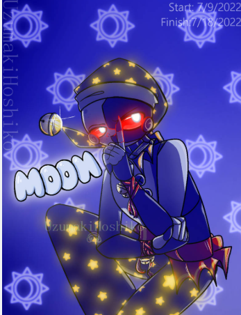 secret moon Blank Meme Template