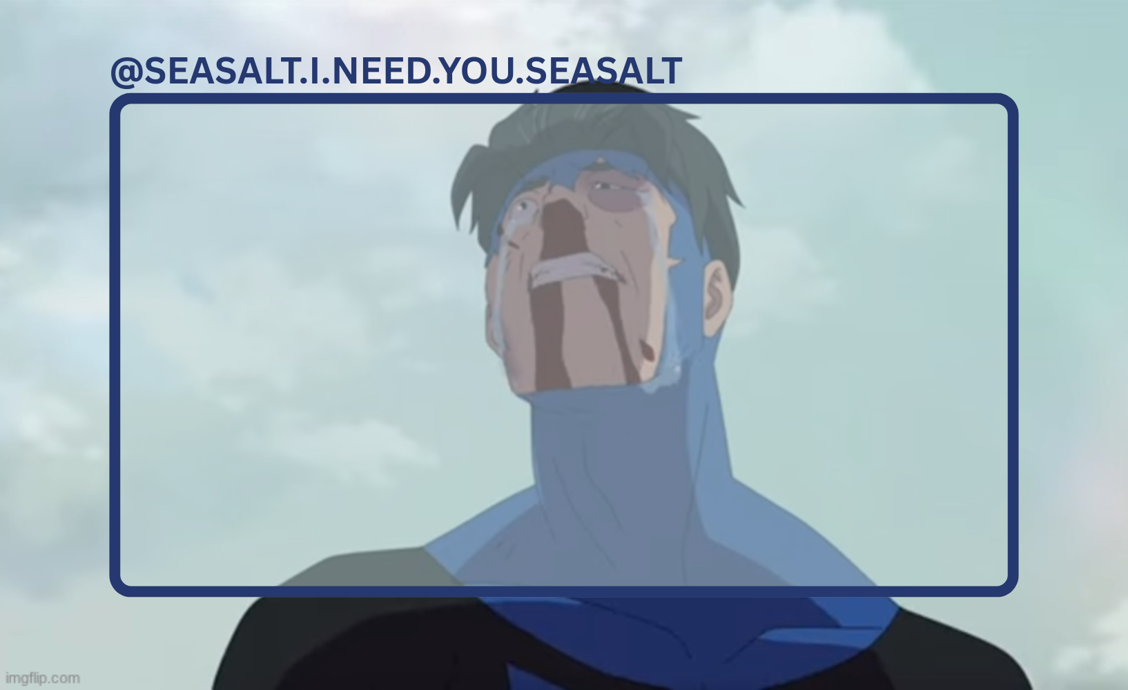 High Quality SEASALT Temp Blank Meme Template