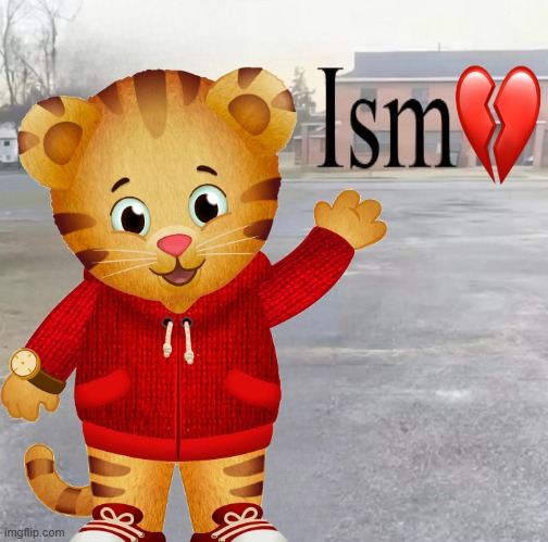 GRRR | image tagged in blank sybau maker,daniel tiger | made w/ Imgflip meme maker
