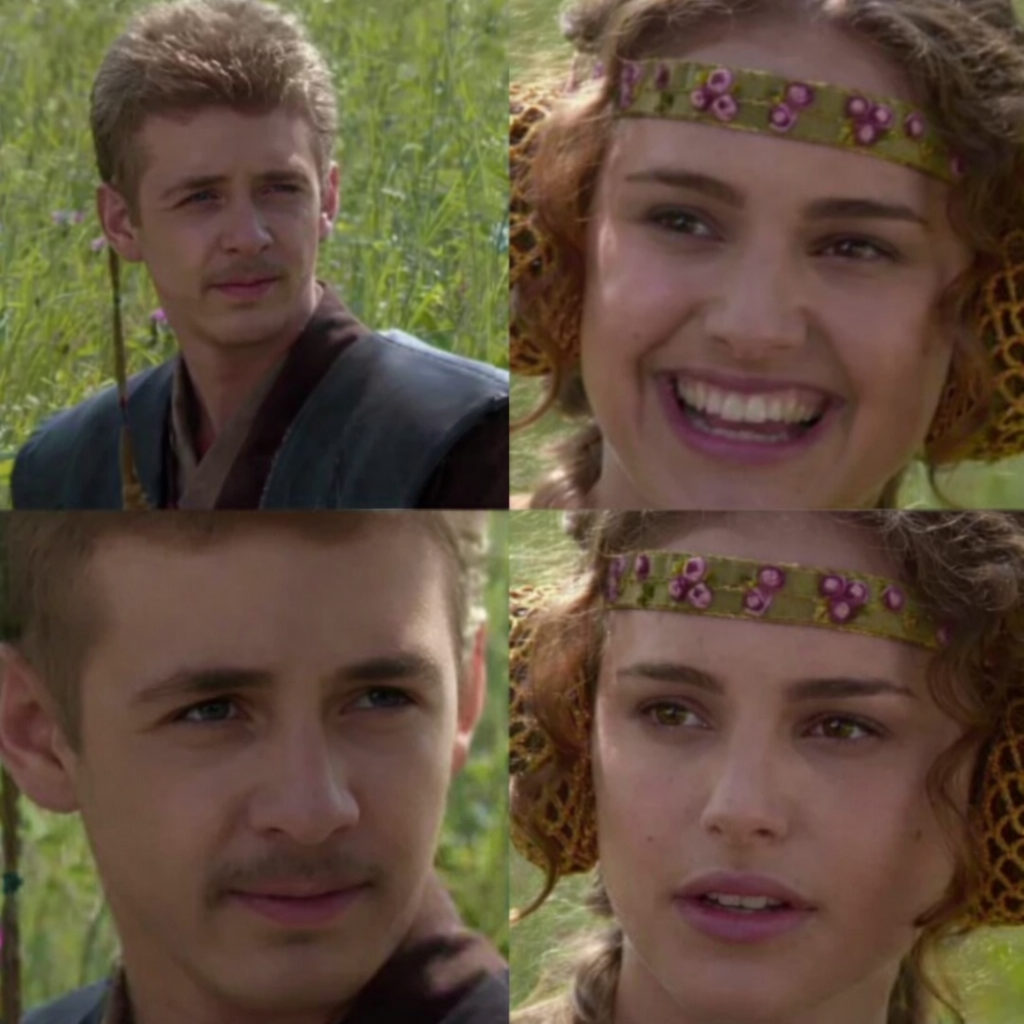 BossmanJack Anakin Padme Meme Blank Meme Template