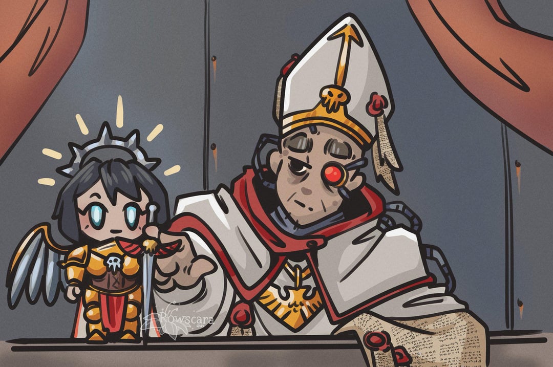 Warhammer 40,000 Blank Meme Template