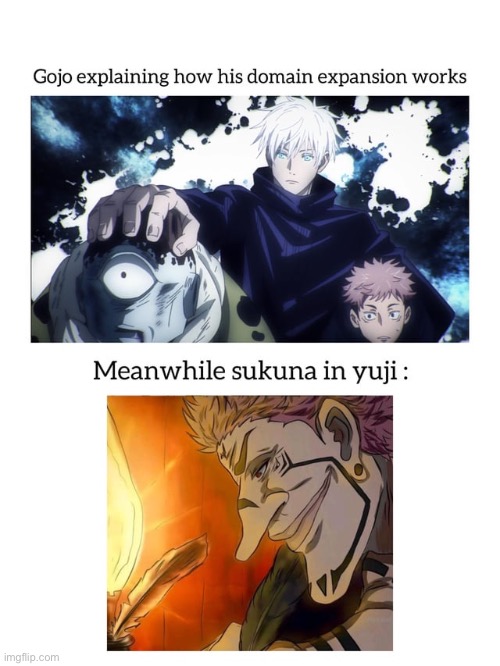 image tagged in jjk,gojo,yuji,jogo,sukuna | made w/ Imgflip meme maker