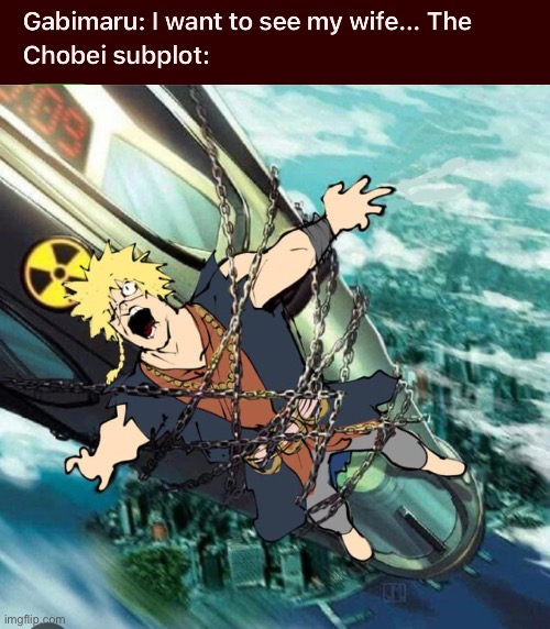 image tagged in hells paradise,chobei | made w/ Imgflip meme maker