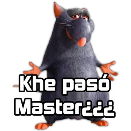 Que paso master Blank Meme Template