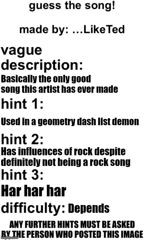 Reupload cause I want ppl to guess it | made w/ Imgflip meme maker