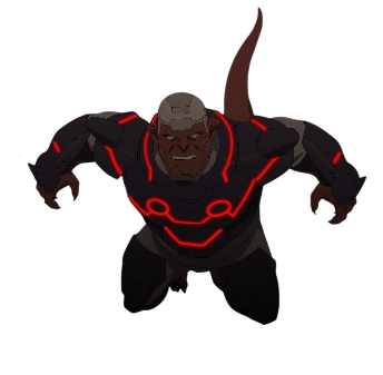 Damien Darkblood Blank Meme Template