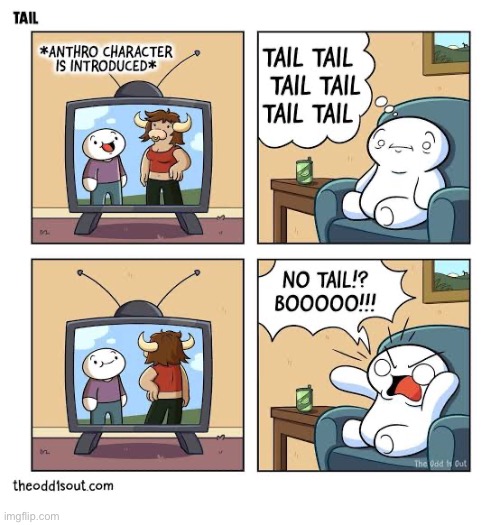 The Odd 1s Out | image tagged in comics,the odd 1s out,tv show,anthro,no tail,boo | made w/ Imgflip meme maker