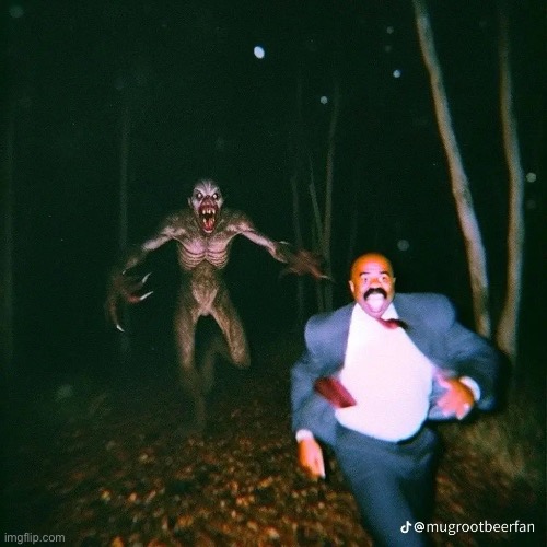 Steve Harvey Chase Pt.1 | image tagged in steve harvey chase pt 1 | made w/ Imgflip meme maker