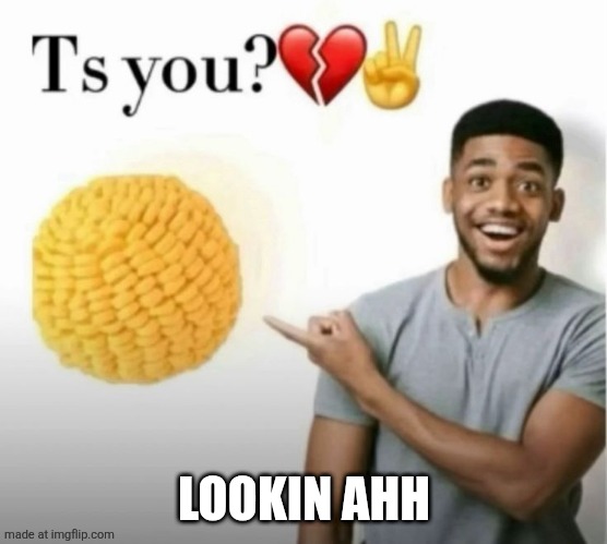 ts you? | LOOKIN AHH | image tagged in ts you | made w/ Imgflip meme maker