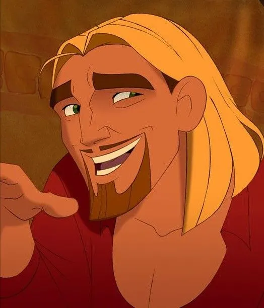 miguel el dorado smile Blank Meme Template