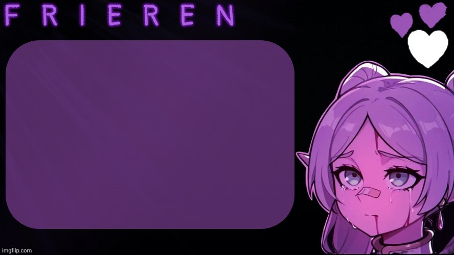 High Quality Frieren template Blank Meme Template