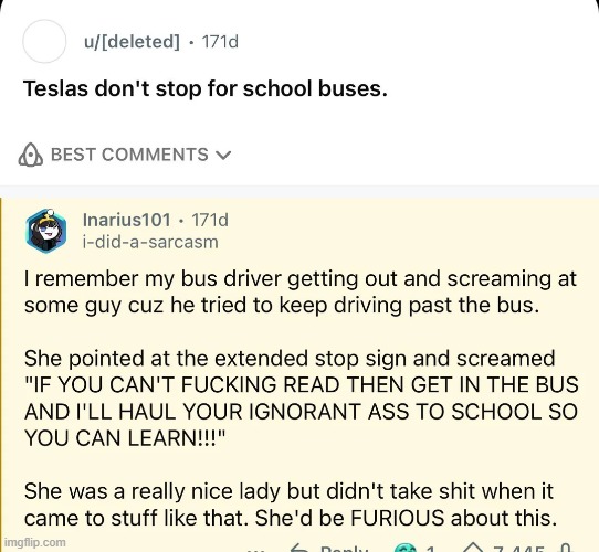 image tagged in tesla,school,bus,school bus,bus driver,god damn | made w/ Imgflip meme maker