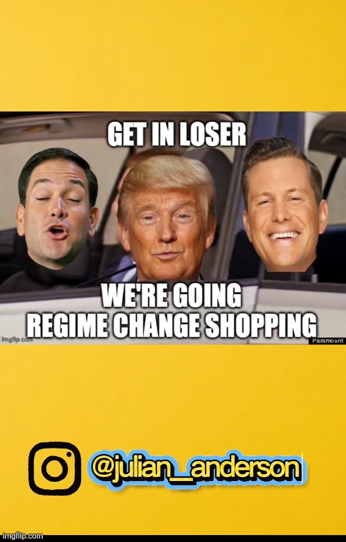 Regime Change Shopp | made w/ Imgflip meme maker