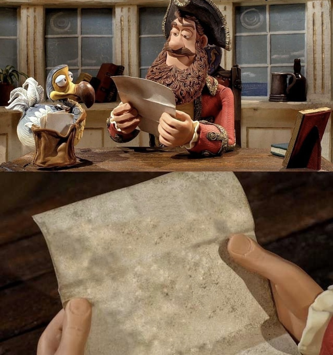 PirateLetter Blank Meme Template