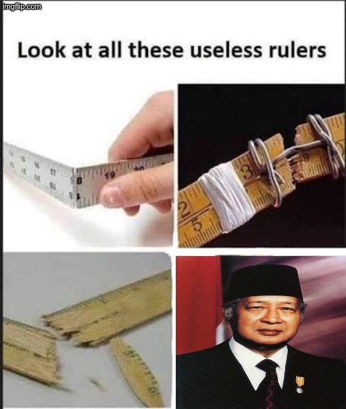 Let’s take a break from anti communism. As much as I support capitalism, Suharto has done more harm than good to Indonesia | image tagged in capitalism,suharto,indonesia,communism,dictator | made w/ Imgflip meme maker