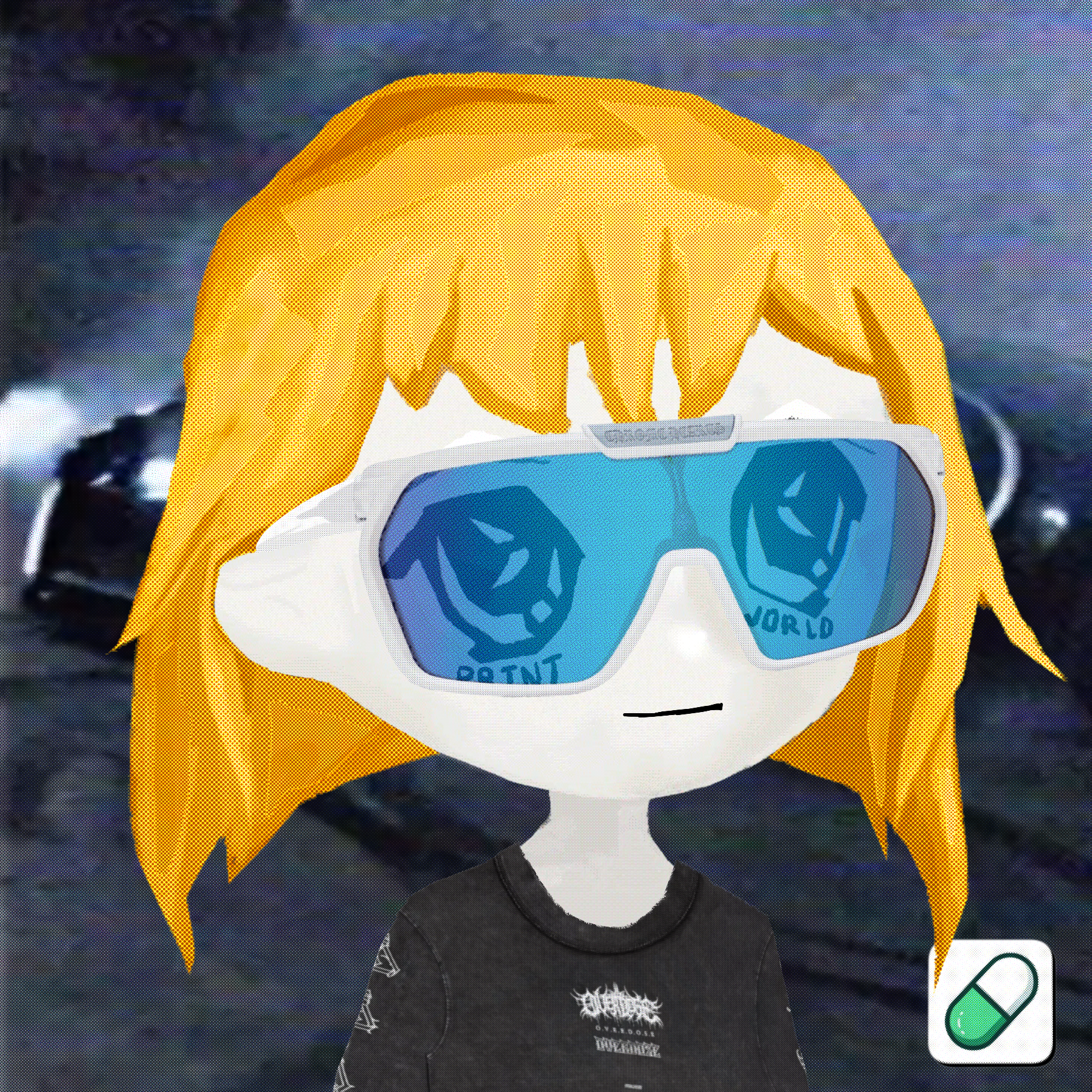 Printio OD Blank Meme Template