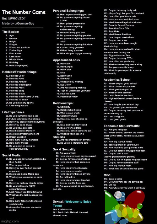 Ask the redesigned Electrovi2 some questions | image tagged in the number game | made w/ Imgflip meme maker