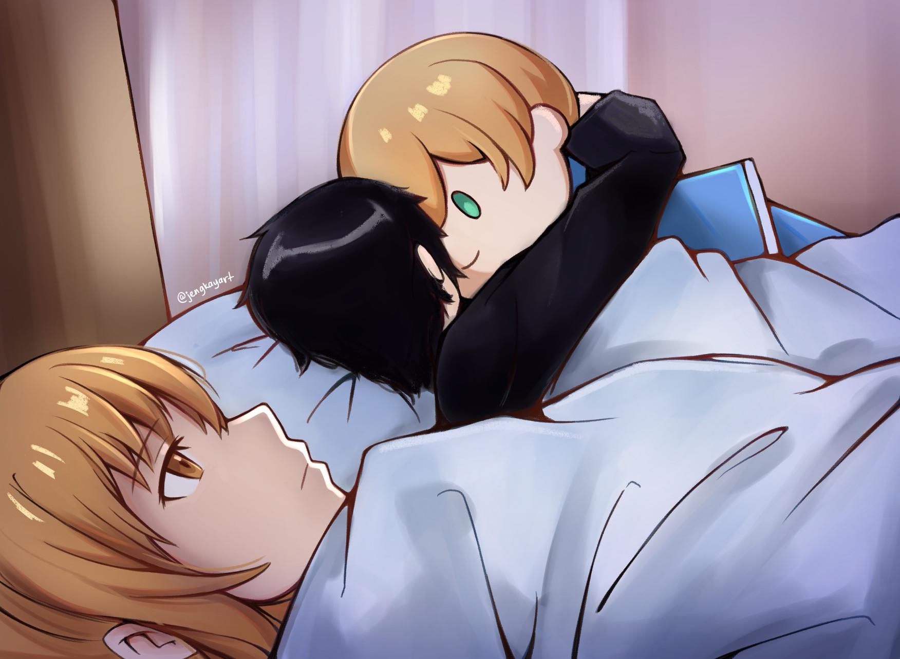 Ah yes. Me, my boyfriend, and his… Blank Meme Template