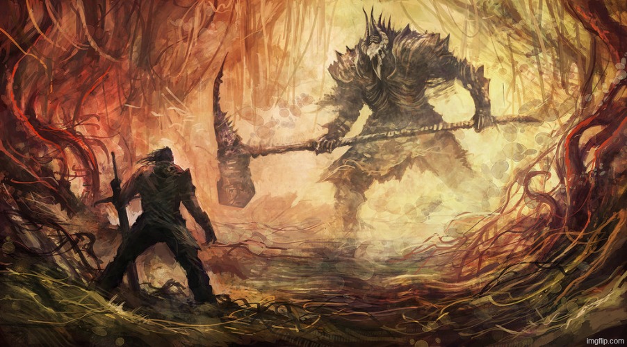 6X* | image tagged in epic battle | made w/ Imgflip meme maker