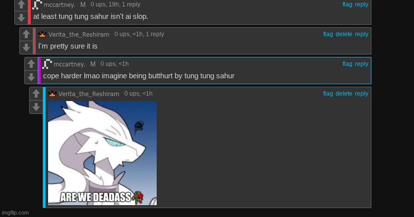 he's cooked | image tagged in are we deadass,this generation is cooked,syfm | made w/ Imgflip meme maker