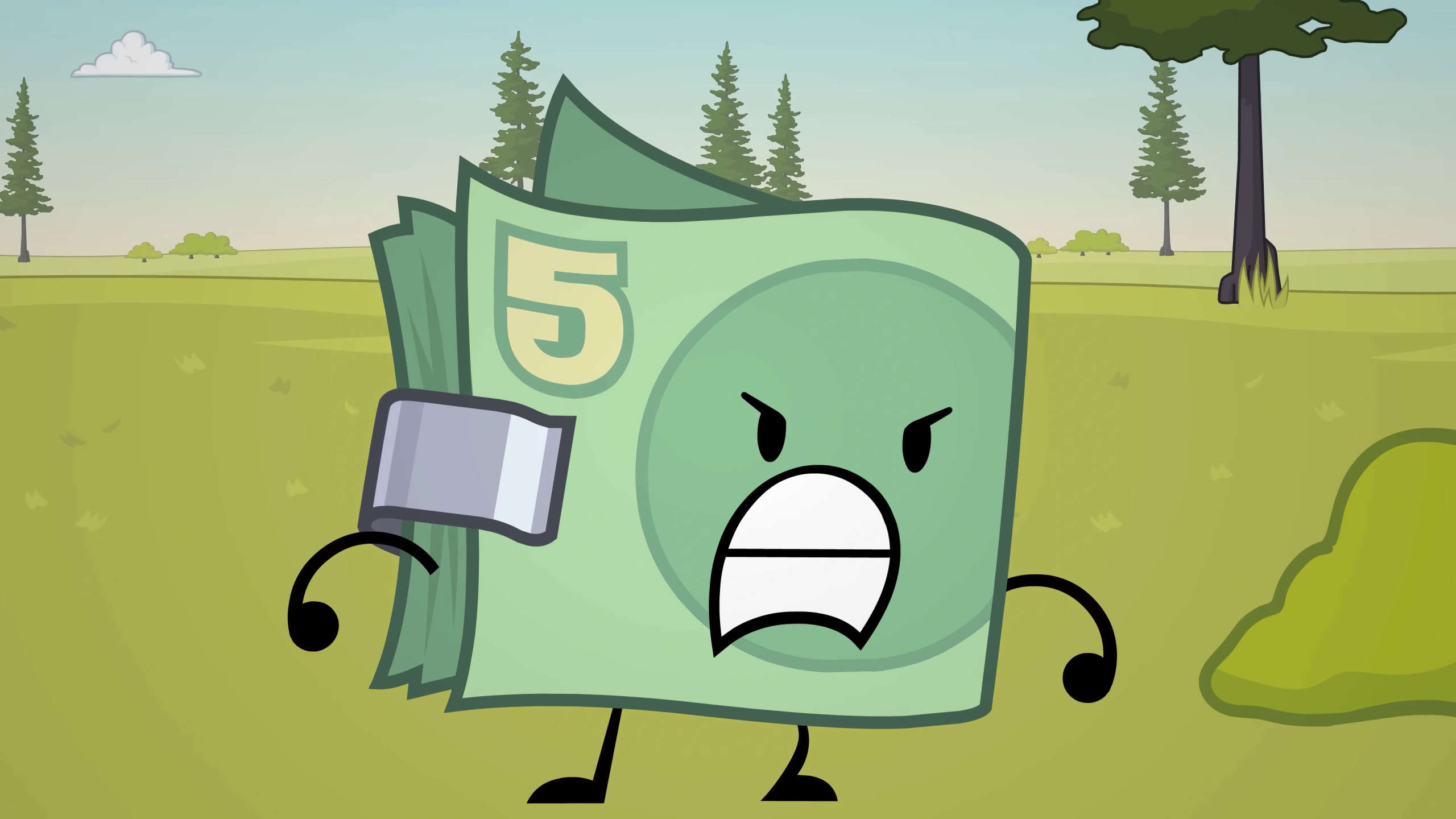 angry money Blank Meme Template