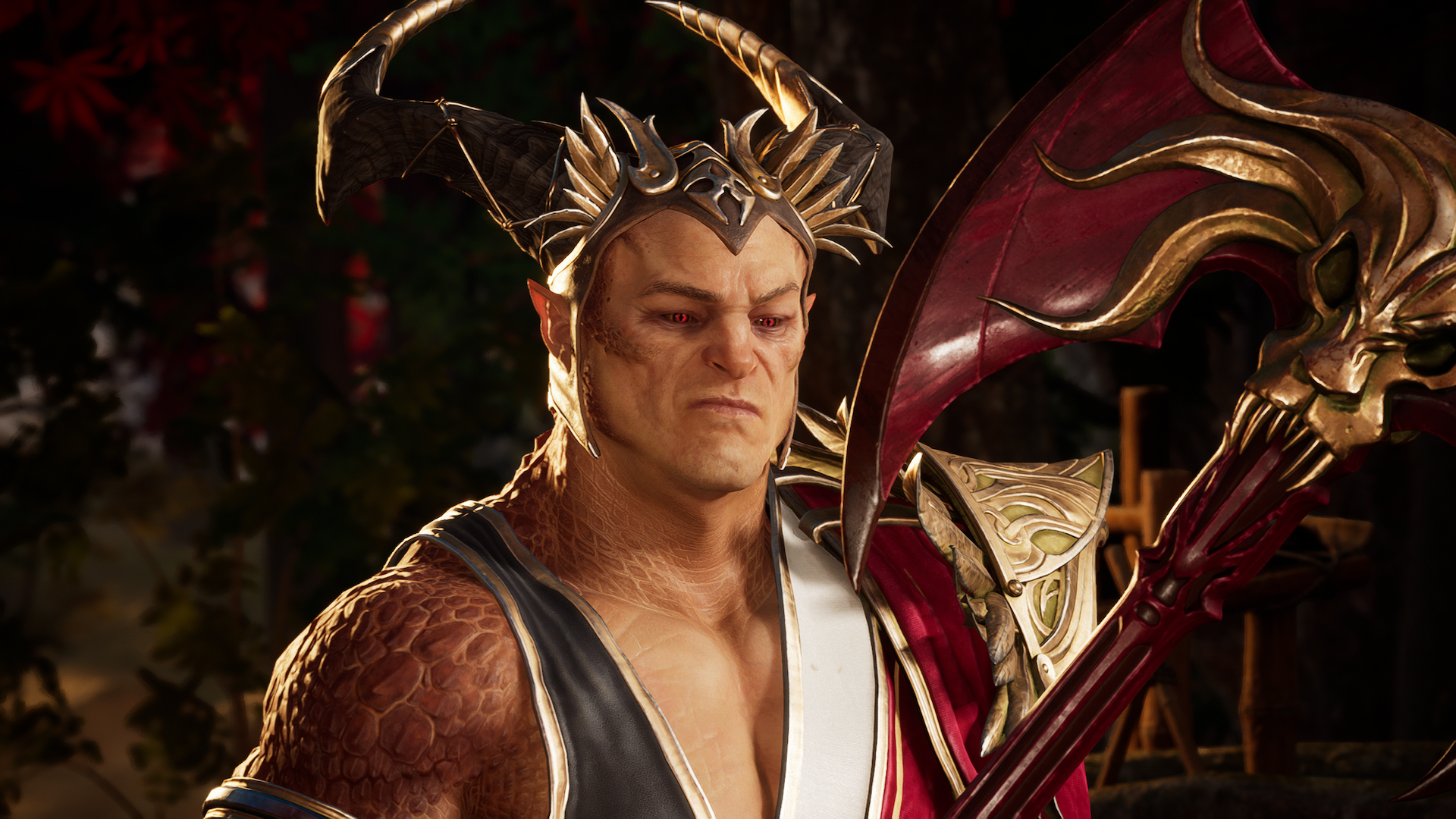 Shao Disapproving Glare Blank Meme Template