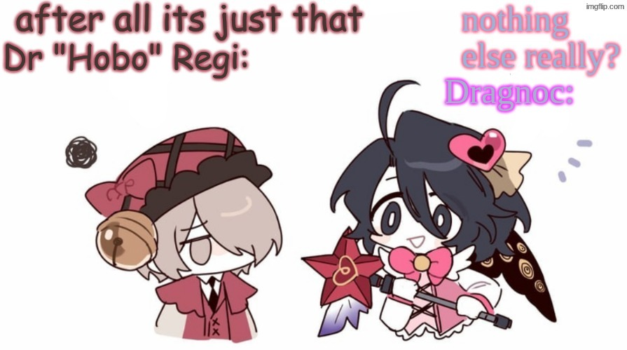 High Quality Hobo's and Dragnocs E.G.O announcement template Blank Meme Template