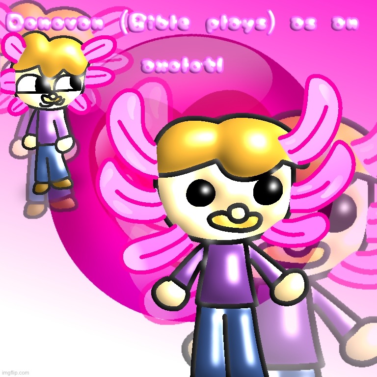 He’s so cute and funny when he’s wearing it | image tagged in fanart,cute | made w/ Imgflip meme maker