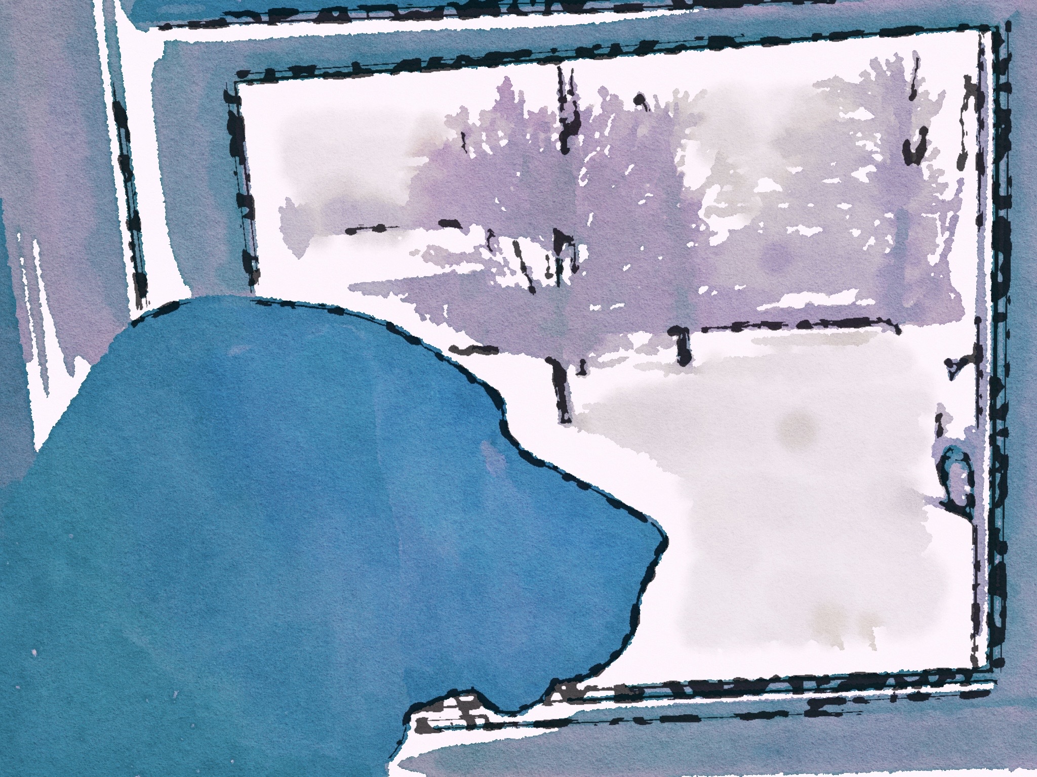 Dog Mirror Image Mode Blank Meme Template