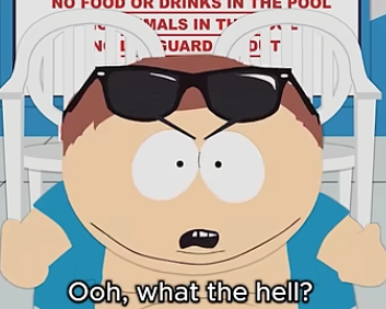 Ooh, what the hell?! Blank Meme Template