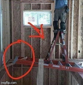 Sketchy Ladder Blank Meme Template