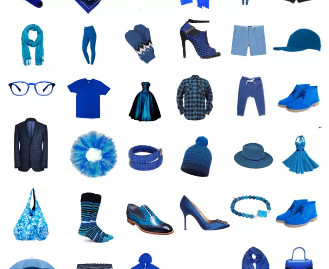 BLUE Blank Meme Template