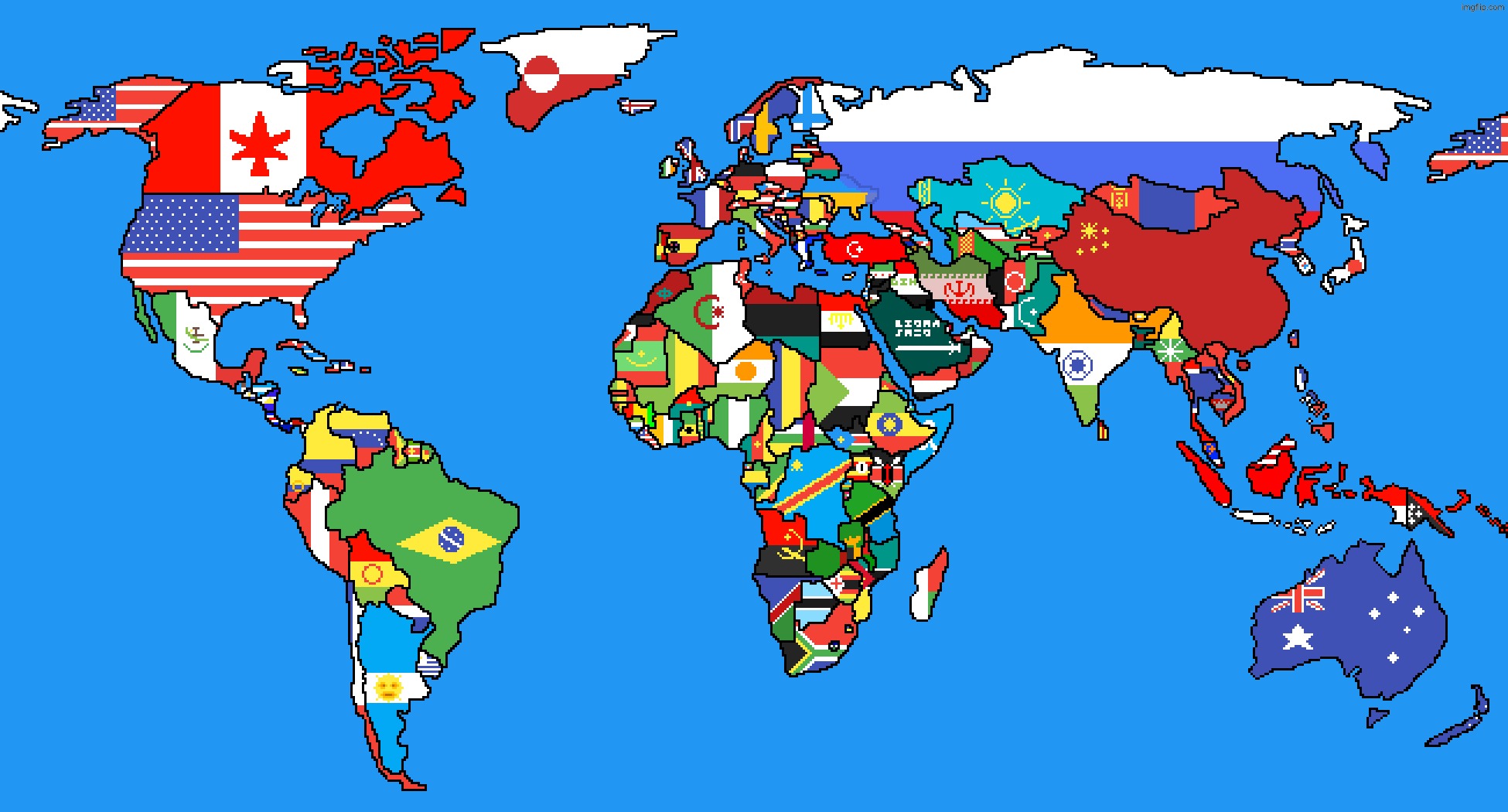 updated the world map | made w/ Imgflip meme maker