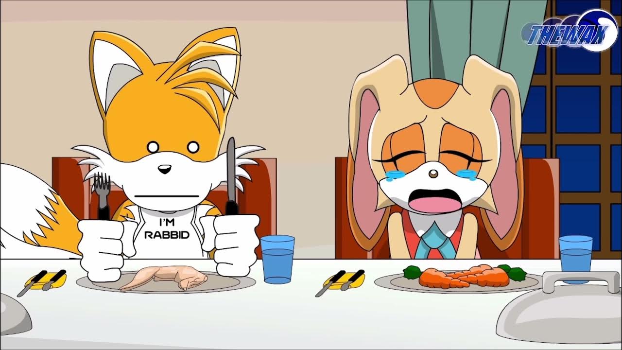 tails having dead rabbit Blank Meme Template