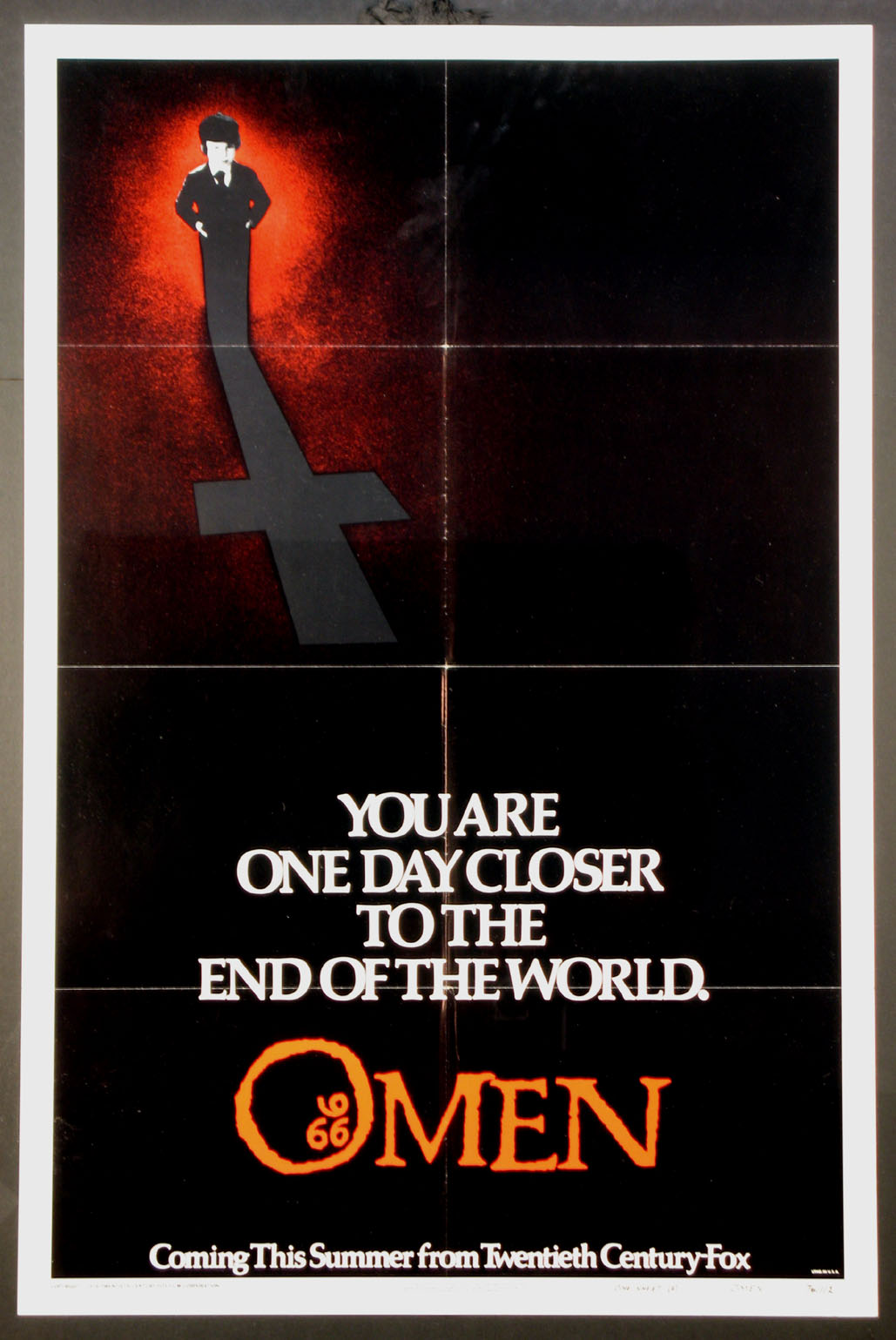 The Omen (Recalled Inverted Cross Advance poster) Blank Meme Template