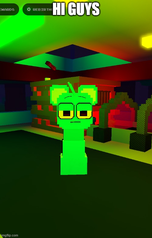 hi guys | HI GUYS | image tagged in sprunki | made w/ Imgflip meme maker