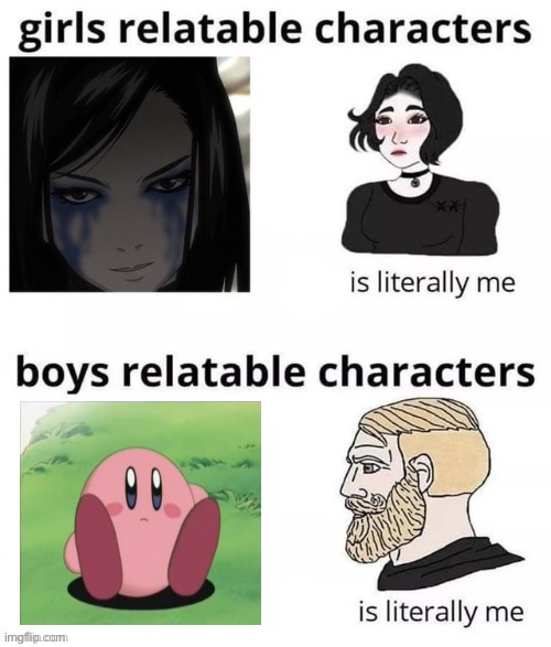 boys relatable characters | image tagged in boys relatable characters | made w/ Imgflip meme maker
