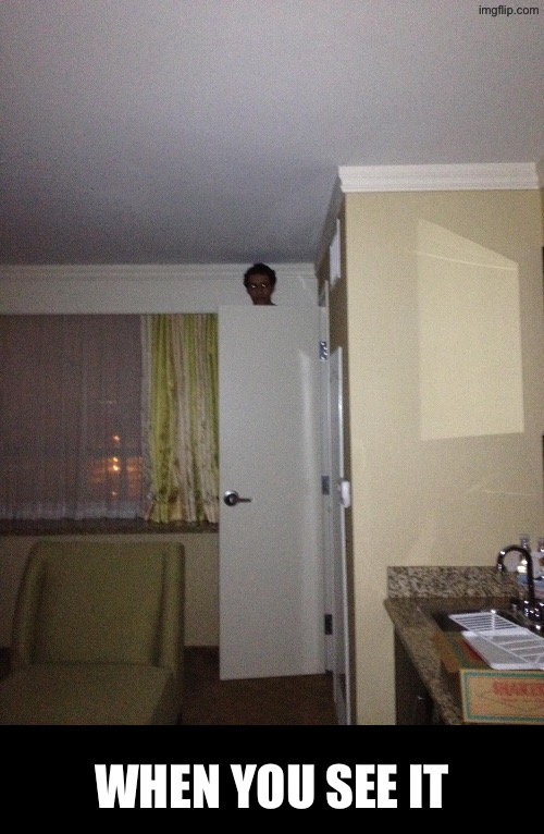 When You See It | WHEN YOU SEE IT | image tagged in cursed images,when you see it,what a terrible day to have eyes,can't unsee,creepy face,nope | made w/ Imgflip meme maker