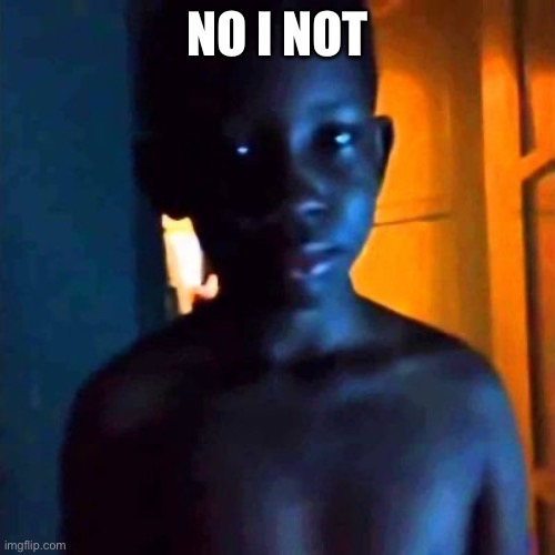 21 kid | NO I NOT | image tagged in 21 kid | made w/ Imgflip meme maker