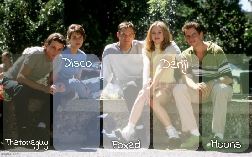 moons, foxed, denji, disco, n thatoneguy - scream temp Blank Meme Template