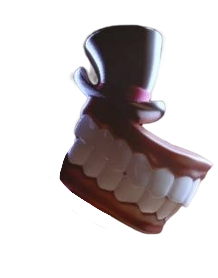 Caine's Closed Mouth Blank Meme Template