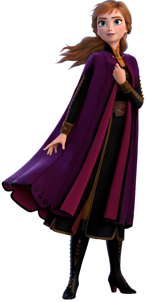 Anna in her Sequel Outfit Blank Meme Template