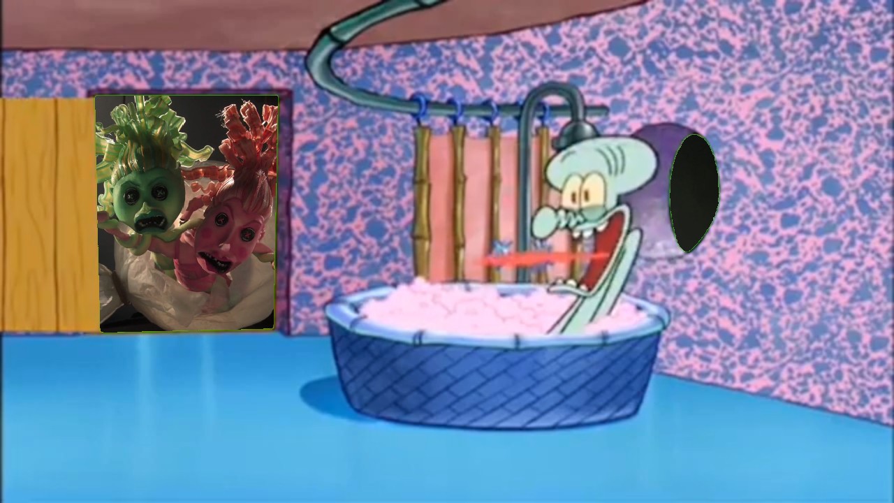 Taffy Monster Drops by Squidward's House Blank Meme Template